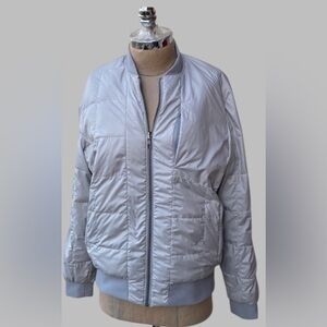 lululemon athletica Silver Puffer Jacket